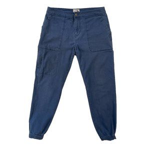 The North Face Moeser Jogger Cotton Canvas Ankle Pant Women's 8 Urban Navy Blue